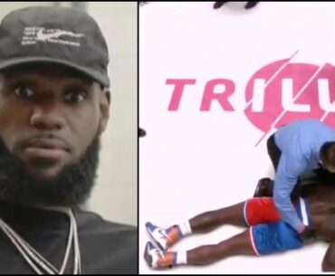 NBA World reacts to Nate Robinson being put to sleep by Jake Paul