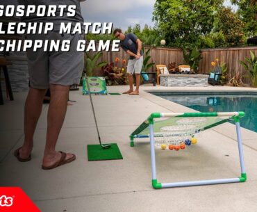 GoSports BattleChip MATCH Backyard Golf Cornhole Game