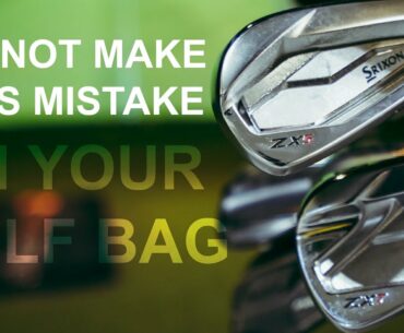 DO NOT make this MISTAKE in your GOLF BAGS