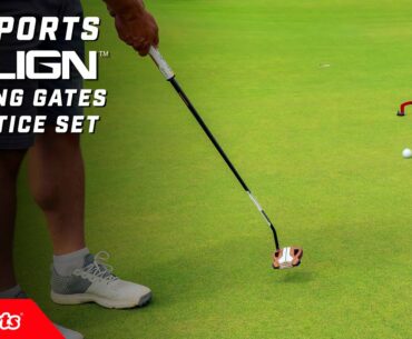 GoSports Align Putting Gates Practice Set