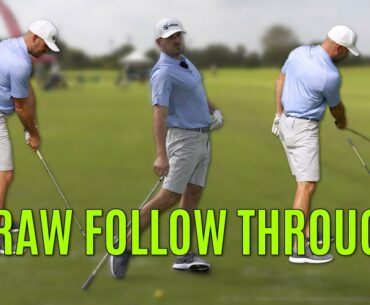 How To Hit A Draw | Follow Through