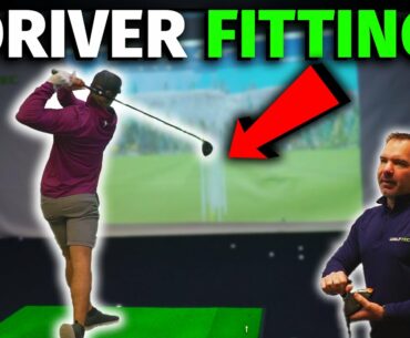 I got Professionally fitted for a DRIVER | GOLF TEC club fitting | Micah Morris