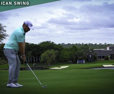 Playing the UNREAL Back 9 at Leopard Creek! | European Tour Practice Round...