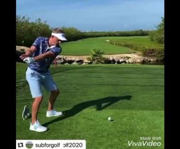Luke Donald slow motion driver golf swing. #bestgolfswings #alloverthegolf