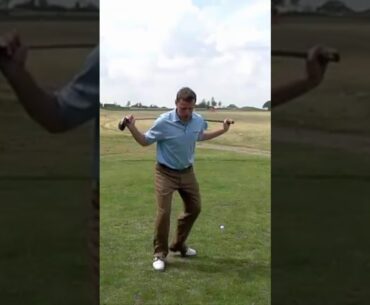 Golf Swing Drill Body Rotation #shorts