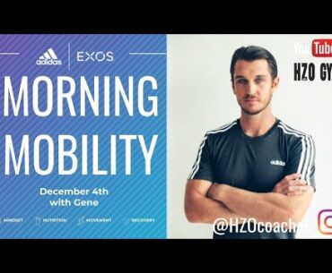 EXOS at Home: Morning Mobility: Dec. 4th with Gene