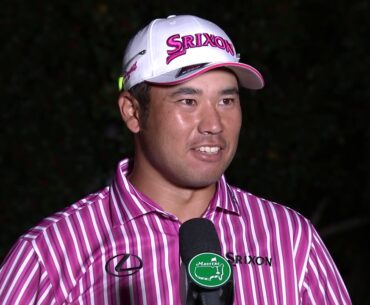Hideki Matsuyama Friday Flash Interview 2020 The Masters Tournament - Round 2