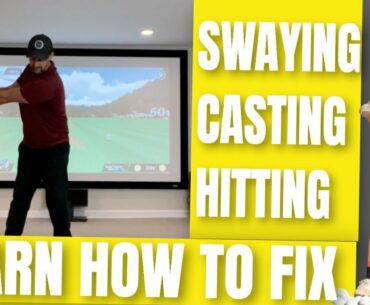 Turn In Your Golf Swing Stop Moving Off The Ball And Get More Lag: Online Lesson Swing Review