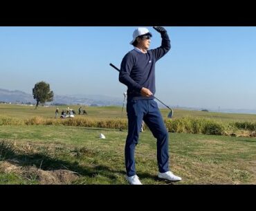 Change in my golf swing...