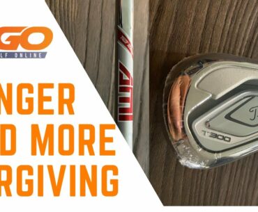LONGER AND MORE FORGIVING! - Titleist T300 Irons