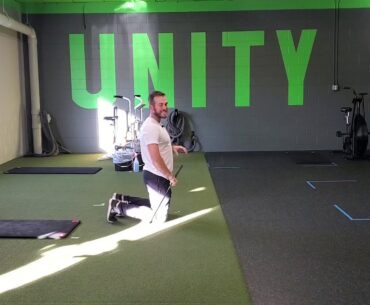 Unity Fitness - SuperSpeed Stick Kneeling Golf Swing