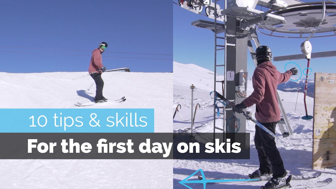 HOW TO SKI | 10 BEGINNER SKILLS FOR THE FIRST DAY SKIING HOW TO SKI | 10 BEGINNER SKILLS FOR THE FIRST DAY SKIING