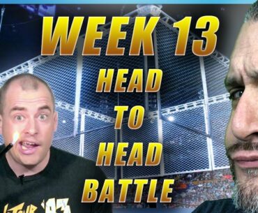 DRAFTKINGS WEEK 13 VS.  BRAD EVANS  | DFS NFL CAGE MATCH!