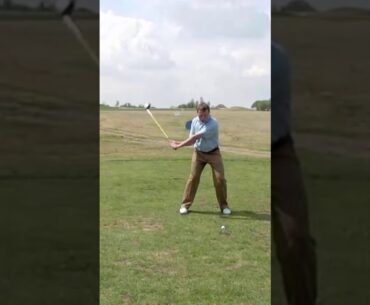 Golf Swing Tips Giving Up Control #shorts