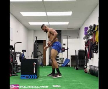 4 Hybrid box jump workout.