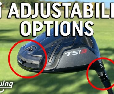 Exploring Titleist TSi3 Driver Adjustability Options | Titleist SureFit Hosel & Weight Track