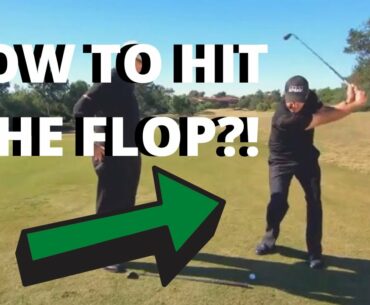 HOW TO PLAY A FLOP SHOT IN 99 SECONDS!!!