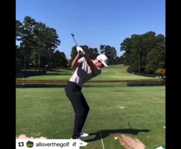 Aaron Wise golf swing . -8 4-th day and -19 total . Mayakoba Golf Classic.