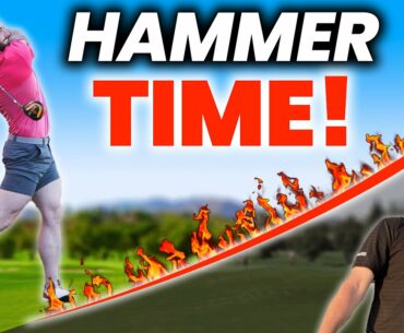 I TAKE ON LONG DRIVE CHAMPION - wish me luck!