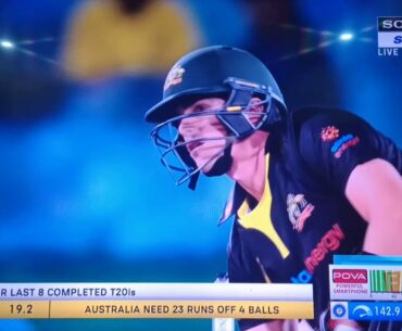 Last 4 ball and India won the match || Match winning Over