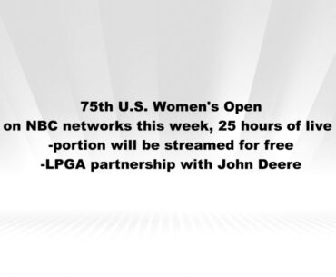 Sports news minute: U.S. Women’s Open
