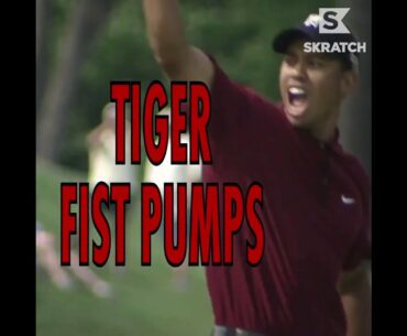 Tiger Woods' most memorable fist pumps throughout the years