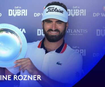 Antoine Rozner's First European Tour Win | 2020 Golf in Dubai Championship presented by DP World