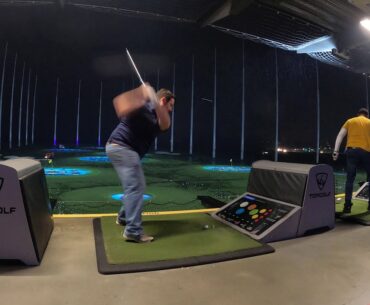 Top Golf in a Lightning Storm