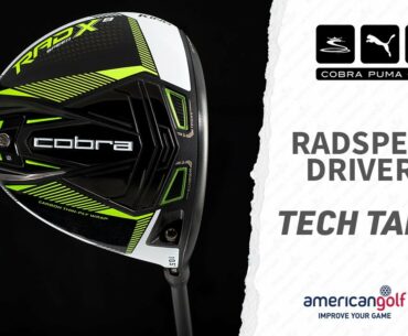NEW COBRA RADSPEED DRIVERS - TECH TALK | American Golf