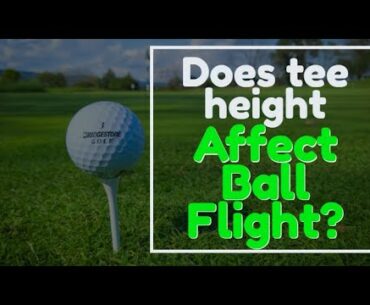 Does teeing the ball high help close the clubface?