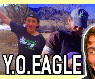 I REACT TO MY 13 YEAR OLD SELF PLAYING DISC GOLF (With Dad!)
