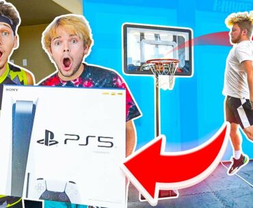 Make The INSANE Minihoop Shot, WIN A PS5