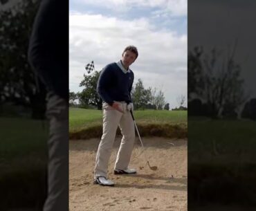 Golf Swing Tips Bunker Shots #shorts