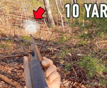 DEER DOWN AT 10 YARDS on the GROUND