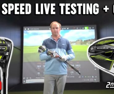 Cobra RAD Speed Testing & Review | 2nd Swing LIVE from the Tour Van