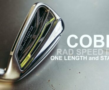 GOLF IRON REVIEW COBRA RAD SPEED IRONS