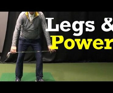 Legs for Chipping, Pitching & Full Swing  - Golf Swing Basics - IMPACT SNAP