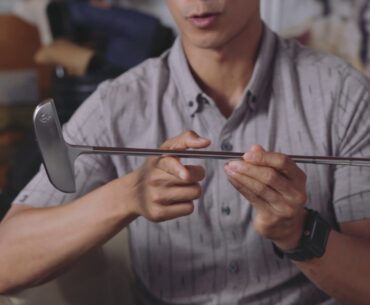 Kronos Anchor Putter in Raw Series Stainless Steel