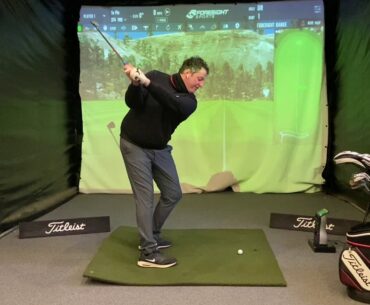 How to play golf from awkward lies - ball below the feet