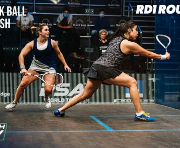Squash: CIB Black Ball Open 2020 - Women's Rd1 Roundup [Pt.1]