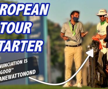 I WAS A EUROPEAN TOUR STARTER AT THE GOLF IN DUBAI CHAMPIONSHIP!