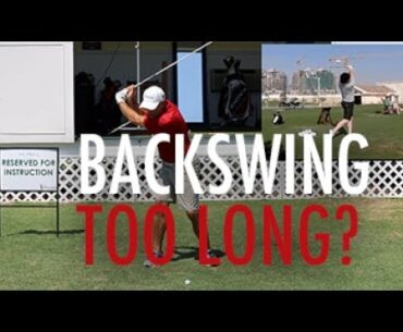 How to Shorten Your Backswing, with Mike Sullivan, Raleigh, NC