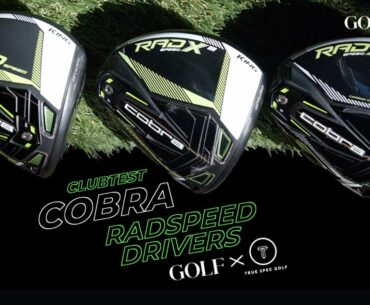 ClubTest: We put Cobra's new RADSPEED drivers to the test on a launch monitor