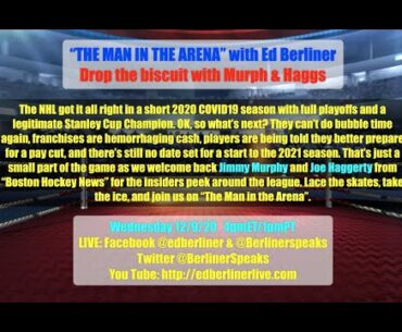 The 2021 NHL season, emerging from the 2020 COVID19 bubble, a League edge & franchises in trouble.