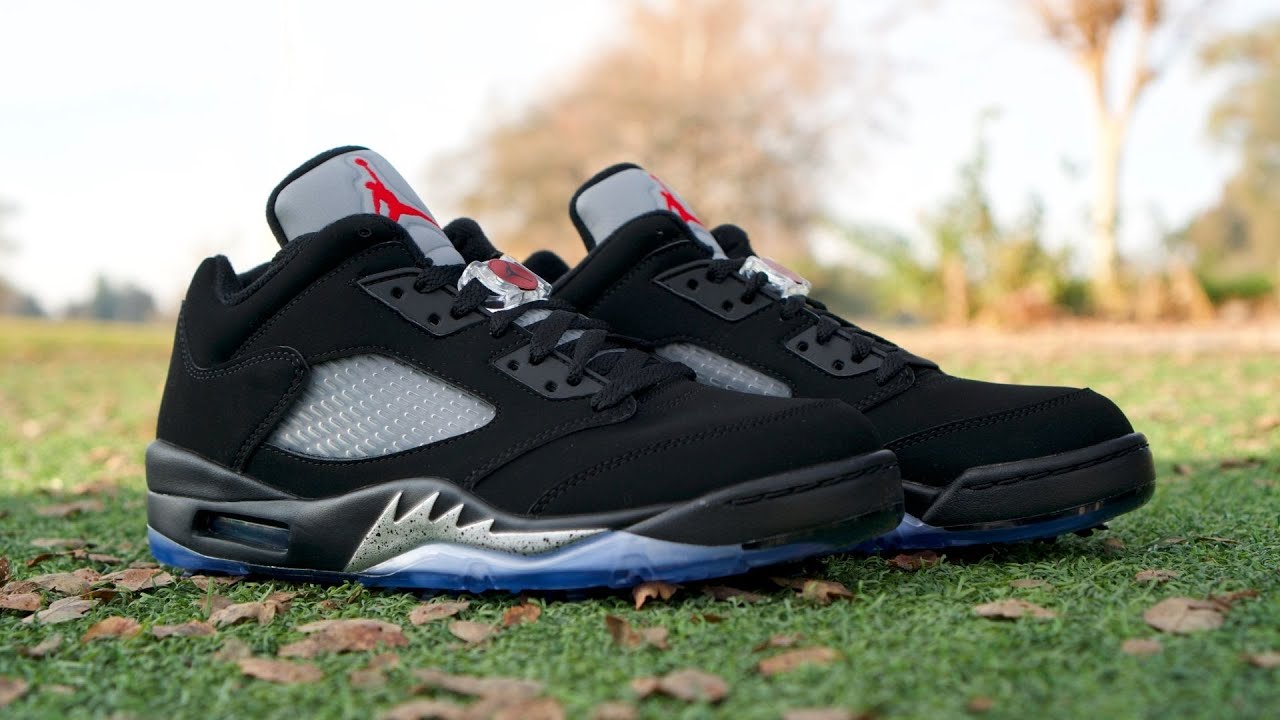 JORDAN 5 LOW GOLF SHOE (FIRST LOOK) FOGOLF FOLLOW GOLF