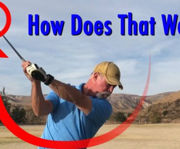 Rotating Golf Clubhead in Slow Motion
