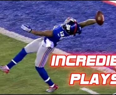 NFL Unbelievable Plays Part 1 (Best Plays Ever)