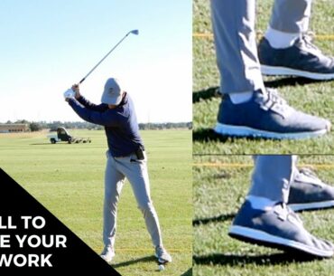 A DRILL TO IMPROVE YOUR FOOT WORK
