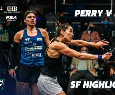 Squash: Perry v King - SF Highlights - CIB Black Ball Open 2020