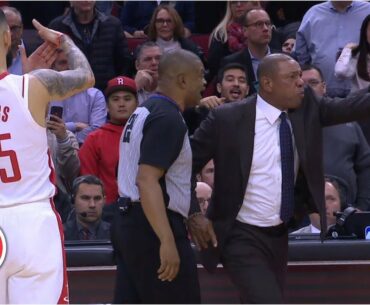 Doc Rivers reacts to son Austin Rivers calling for his dad's ejection | NBA Sound